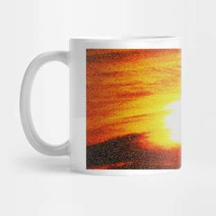 Abstract From The Sun Mug